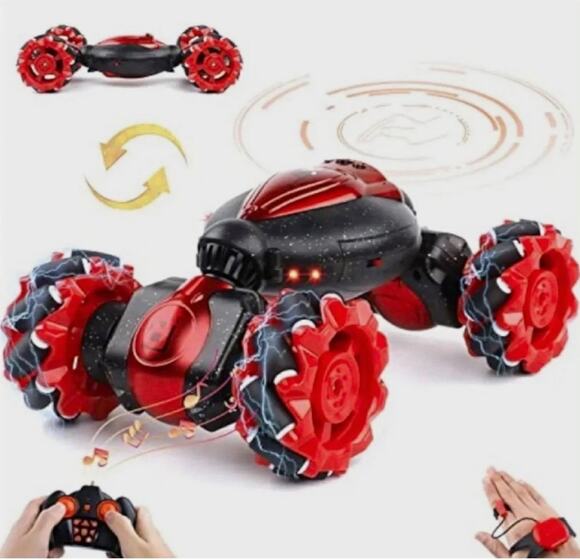 BiRanco Other - BiRanco Storm Stunt RC Stunt Car Watch Control Gesture Sensing 4WD Red